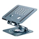 Подставка для ноутбука Baseus UltraStable Pro Series Rotatable and Foldable Laptop Stand (3hinge) серая - изображение 2