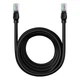 Патч-корд Baseus High Speed CAT5 Gigabit Ethernet RJ45 8m (B00133206111-06) black - изображение 1