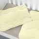 Ковдра дитяча в ліжечко Comfort ТM PAPAELLA 100х135 см зигзаг/молоко - зображення 9