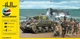 Сборная модель 1/72 фигуры и танк с десантным катером Omaha Beach Стартовый набор Heller 52332 - изображение 3