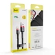 Кабель зарядки Avantis AC-48i USB to Lightning (2A) (1M) зарядка Лайтнінг для Apple iPhone iPad Чорний-Червоний - изображение 2