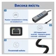 Концентратор USB 3.0 Type-C/Type-A для RJ45 Gigabit Lan, 3*USB 3.0, cable 13 cm Dynamode (DM-AD-GLAN-U3) (194409) - зображення 5