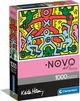 Пазл Clementoni Museum Collection Novo Art Series - Keith Haring Кит Харинг 1000 шт. (39757) - изображение 1