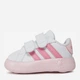 Детские кеды для девочки Adidas Grand Court 2.0 Cf I ID0741 26 Белые (5905588223849) - изображение 3