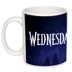 Чашка с принтом "Wednesday" (цвет белый) (17817) - изображение 1