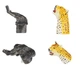 Same Toy Пальчиковий театр 2 од, Носоріг і Слон - изображение 1