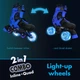 NEON Ролики Combo Skates[Синій (Розмір 30-33)] - зображення 5