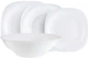 Столовый сервиз из 19 предметов Carine White Luminarc V8304 - изображение 2