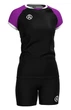 Волейбольна форма жіноча RIGO MEDUSA Black-Violet 2XL - зображення 1