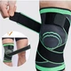 Наколінник компресійний SELF-HEATING XL зелений (SH771657) - зображення 2