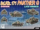 Собирательная модель 1/72 танк Sd.Kfz. 171 Panther G Late Version Dragon D7206 - изображение 3