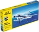 Сборная модель 1/72 французский одномоторный истребитель Super Etendard Стартовый набор Heller 56360 - изображение 1