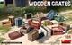 Сборная модель 1/35 деревянные ящики Wooden Crates MiniArt 35651 - изображение 1