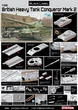 Сборная модель 1/35 британский танк British Heavy Tank Conqueror Black Label Dragon D3555 - изображение 2