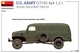 Сборная модель 1/35 панельная грузовик армии США G7105 4x4 1,5 т MiniArt 35405 - изображение 8