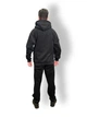 Мужской флисовый костюм Brooklet Base Man Black теплый зимний комплект из брюк и кофты для города и ежедневного ношения черный - 502311-09 - XXL - изображение 5