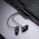 Наушники Hoco M88, вакуумные, проводные, 3.5mm, 1.2m, чёрные - изображение 5