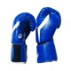 Боксерские перчатки LEV SPORT 12 oz кожзам, манжета 8 см синие - изображение 4
