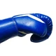 Боксерские перчатки LEV SPORT 12 oz кожзам, манжета 8 см синие - изображение 6