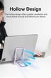 Тримач для телефона Vention Portable Cell Phone Stand Holder for Desk Aluminum Alloy Type Gray (KCZH0) (KCZH0) - изображение 6