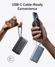 Універсальна батарея Anker Nano Power Bank 10,000mAh USB-C Cable PD 30W Max для iPhone 15 / 16 / 17 Series (A1259) - зображення 3