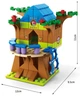 Конструктор Qunxing Toys Будиночок на дереві 1000 деталей (K8832-5) - изображение 2
