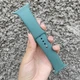 Ремешок силиконовый на смарт часы для Apple Watch 42/44/45 мм зеленый - изображение 1