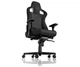 Комп'ютерне крісло для геймера Noblechairs Epic Gaming Black Edition (NBL-PU-BLA-004) - зображення 3