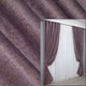 Комплект готовых штор VR-Textil Бархат № 1324ш Сливовый 100х270 см 2 шт (31-590) - изображение 1