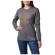 Жіноча футболка на довгий рукав 5.11 WOMEN'S AXE MOUNTAIN LONG SLEEVE TEE 69201 Small, Charcoal - зображення 1