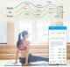 Умные напольные фитнес смарт весы с приложением Android и IOS блютуз bathroom scale Black черные - изображение 6