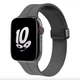 Силиконовый ремешок Fruct Magnetic Buckle для Apple Watch 42/44/45/46/49 mm Магнитная застежка Grey - изображение 1