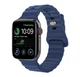 Силиконовый ремешок Fruct Lightning Buckle для Apple Watch 42/44/45/46/49 mm Navy - изображение 1