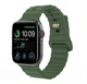 Силиконовый ремешок Fruct Lightning Buckle для Apple Watch 42/44/45/46/49 mm Green - изображение 1