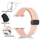 Силиконовый ремешок Fruct Magnetic Buckle для Apple Watch 42/44/45/46/49 mm Магнитная застежка Pink - изображение 2