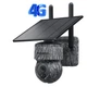 Камуфляжная поворотная камера видеонаблюдения с солнечной панелью INQMEGA 4G ST-S517C-3M-G - изображение 1
