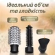 Фен-щітка стайлер для укладання браш з насадками Gemei GM-4828 з насадкою, що обертається (3 насадки 1000 Вт) - зображення 4