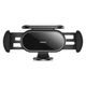 Автотримач Baseus Steel Cannon pro Solar Electric Car Mount (SUGP010001) (black) - зображення 5