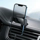 Автотримач Baseus Steel Cannon pro Solar Electric Car Mount (SUGP010001) (black) - зображення 2