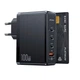 Сітчастий зарядний пристрій Usams US-CC163 T50 100W 4 Ports ACCC GaN Fast Charger (EU) Black (CC163TC01) - зображення 4