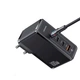 Сітчастий зарядний пристрій Usams US-CC163 T50 100W 4 Ports ACCC GaN Fast Charger (EU) Black (CC163TC01) - зображення 5