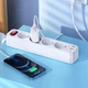Подовжувач мережевий HOCO NS1 2USB/1Type-C, 4Розетки, 4000W, 20W/3A, Power Delivery/Quick Charge, 1.8м Білий - изображение 2
