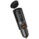 Автомобільний зарядний пристрій Baseus Share Together Cigarette Lighter 120W 2USB-A Power Delivery/Quick Charge (CCBT-D0G) Grey - зображення 3
