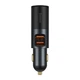 Автомобільний зарядний пристрій Baseus Share Together Cigarette Lighter 120W 2USB-A Power Delivery/Quick Charge (CCBT-D0G) Grey - зображення 6