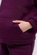 Спортивный костюм на флисе женский Chiuas Барбарис 48 марсала - изображение 7