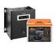 Комплект резервного живлення UPS 800VA+АКБ LiFePO4 1280W LogicPower 22612(настінний ДБЖ 560W+100Ah батарея літієва) - изображение 1