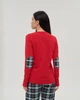 Женский комплект Family look для пари со штанами в клетку XL - изображение 5