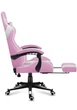Компьютерное геймерское кресло HUZARO Force 4.7 Pink ткань - изображение 8