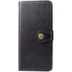 Шкіряний чохол-книжка GETMAN Gallant (PU) для Xiaomi Redmi Redmi Note 9 / Redmi 10X (Чорний) - изображение 1