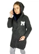 Пальто женское MTP S Темно-серый (OZK-MM673-Dark-grey) - изображение 3